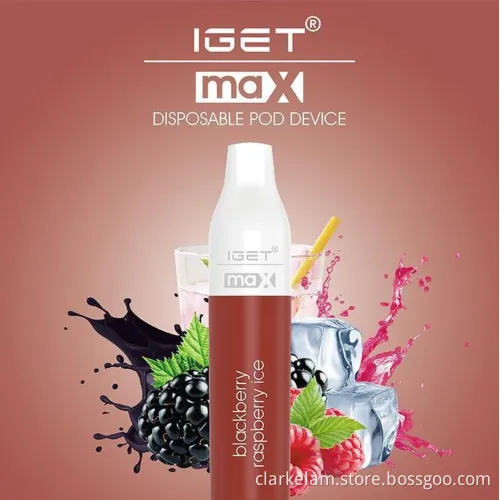 USA IGet 2300 Lio Nano Disposable Customize Vape